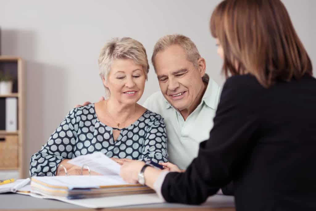 Couple Reviewing Documents